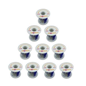 سیم لحیم ژونگ شی مدل اکتیویتی 10 وزن 250 گرم بسته 10 عددی