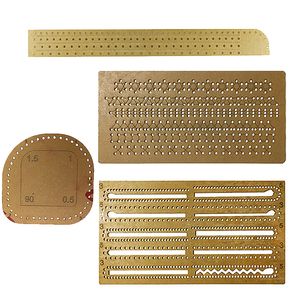 شابلون آموزشی چرم دوزی کد stitch p4 بسته 4 عددی
