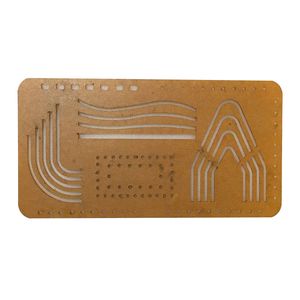 شابلون نشانه گذاری طرح کمربند مدل stencil belt