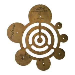 شابلون چرم دوزی ناظریان طرح دایره کد st r07