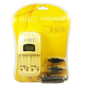 شارژر باتری قلمی و نیم قلمی ایریس مدل cargador