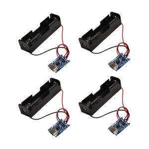 شارژر باتری لیتیومی مدل 18650 کد tc_1a بسته 4 عددی