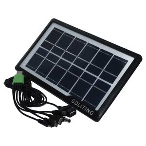 شارژر خورشیدی جی دی لایت مدل gd 035wp ظرفیت 3.5 وات