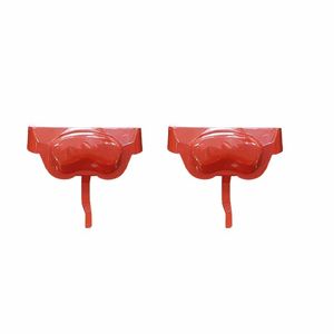 شاسی قرمز قفل مرکزی برقی قطعه سازان کبیر مدل shs 103079 بسته 2 عددی