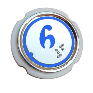شستی احضار کابین آسانسور آلومین لیفت مدل al7002 6b