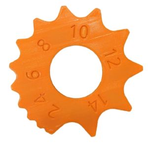 شعاع سنج مدل radius gauge