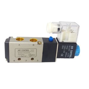 شیر برقی پنوماتیک ایر کنترل مدل 4v210 08 1_4 24v