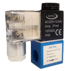 شیر برقی پنوماتیک ایرتیک مدل 2v025 08