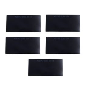 شیشه ماسک جوشکاری مدل yp din11 100*50mm مجموعه 5 عددی