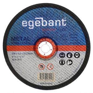 صفحه برش آهن اگبانت مدل ege 230*3 سایز 230 میلیمتر