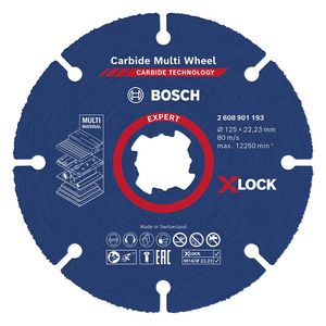 صفحه برش بوش مدل فوق حرفه ای کاربیدی carbid multi 125 mm