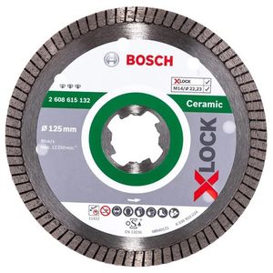 صفحه برش سرامیک بوش مدل سخت بر  extra clean 125mm