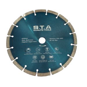 صفحه برش گرانیت اس تی ای مدل smt sta 230mm سایز 230میلی متر