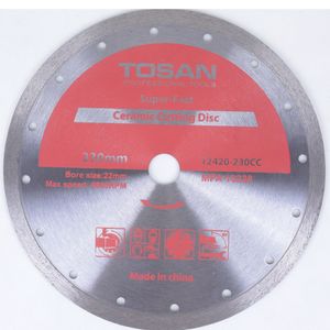 صفحه برش گرانیت توسن مدل t2416 230gc سایز 230 میلی‌متر