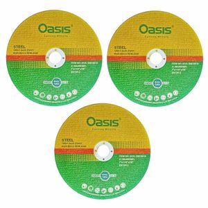 صفحه فرز استیل بر اوسیس مدل  180x1.6 بسته 3 عددی