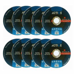 صفحه فرز استیل بر اکتیو مدل  115x1 بسته 10 عددی