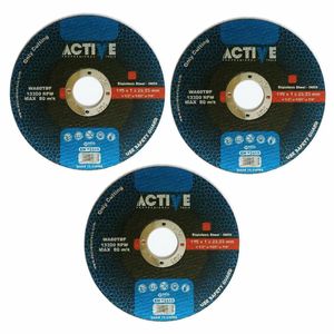 صفحه فرز استیل بر اکتیو مدل  115x1 بسته 3 عددی