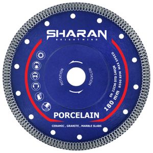صفحه پرسلان بر شاران مدل disk 180 سایز 180 میلی متر