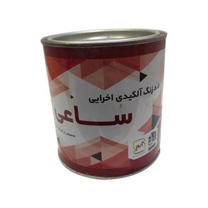 ضد زنگ آلکیدی اخرایی ساعی مدل s 1 حجم 1 لیتر