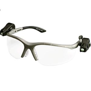 عینک ایمنی آ او سیفتی مدل  چراغ دار led light vision 2