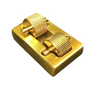 غلطک رنگ لبه مدل برنجی دو غلتک کد brg 2ro