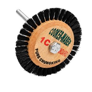 فرچه سر دریلی چانگ کینگ مدل چوبی کد c1 سایز 60 میلی‌متر