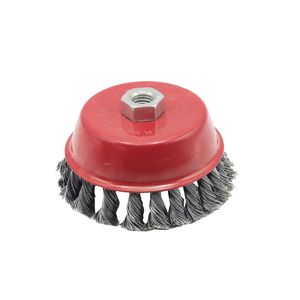 فرچه سیمی کاسه ای  مدل بافته کد yp bafteh 125mm