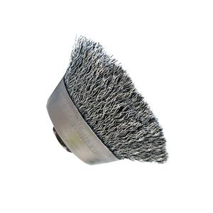 فرچه سیمی کاسه ای صنعت براش مدل at   970 سایز 70 میلی متر