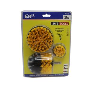 فرچه مبل شوی سر دریلی اریس مدل yp 85533_2 3.5 4inch مجموعه 3 عددی