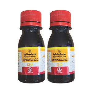 فن والریت آریا شیمی مدل سومیسیدن حجم 60 میلی لیتر مجموعه 2 عددی