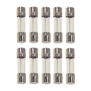 فیوز شیشه ای 1.5 آمپر مدل 2m 250v بسته 10 عددی