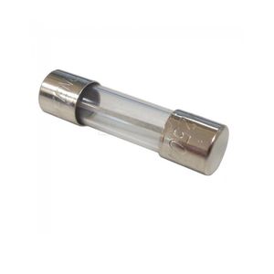 فیوز شیشه ای 2 آمپر مدل 2m 250v بسته 10 عددی