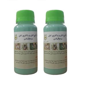 قارچ کش و باکتری کش بردوفیکس سبزدارو کد b2 حجم 100 میلی لیتر بسته 2 عددی