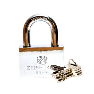 قفل آویز زایس آیکون مدل ضد اسید سایز 60 میلی متر