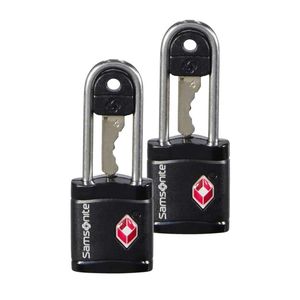 قفل آویز سامسونیت مدل tsa x2 بسته دو عددی