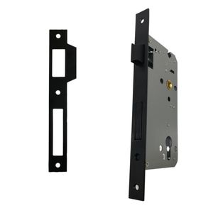 قفل در سوییچی آماتیس کد 9cm bk همراه با مقابل قفل