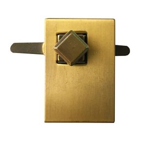 قفل پیچی کیف طرح مستطیل مدل lock br square