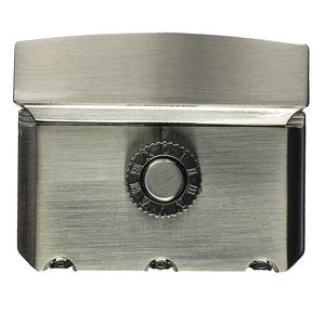 قفل چهار رمز کیف طرح گاوصندوقی مدل steel