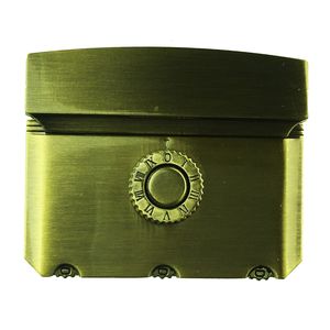 قفل چهار رمز کیف طرح گاوصندوقی مدل zg