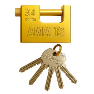 قفل کتابی آماتیس کد 94mm