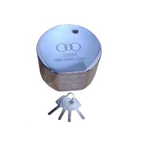 قفل کتابی اس بی ام مدل پشت بسته کد steel lock.70