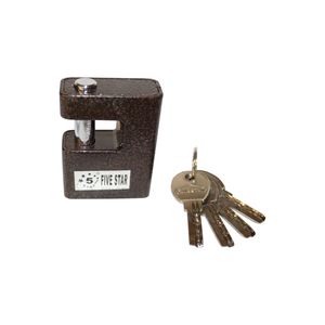 قفل کتابی فایو استار مدل تاپ سکوریتی
