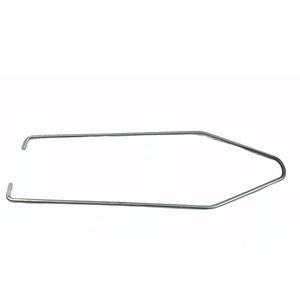 قلاب میلگرد بستر گالوانیزه مدل b10 15 30 بسته 50 عددی