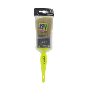 قلم مو نقاشی رزا مدل پلاستیکی کد yp roghani 70mm_2inch سایز 2 اینچ