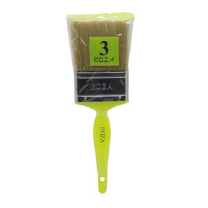قلم مو نقاشی رزا مدل پلاستیکی کد yp roghani 76.2mm_3inch سایز 3 اینچ