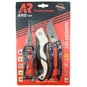 قیچی و اره باغبانی ارس تاپ مدل ars top3 مجموعه 3 عددی