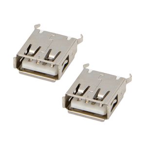 كانكتور مادگی usb a مدل 4pin 180deg.cur بسته دو عددی