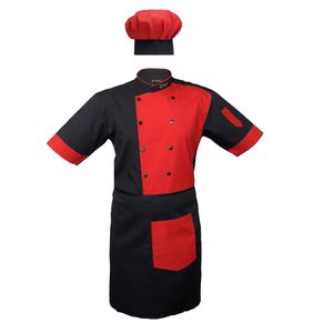 لباس کار مدل a45 رنگ قرمز