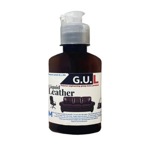 لوسیون محافظ و براق کننده دائمی چرم جی.یو.ال مدل leather p.s حجم 120 میلی لیتر