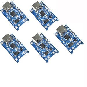 ماژول شارژ باتری لیتیومی مدل tp 4056typec بسته 5 عددی